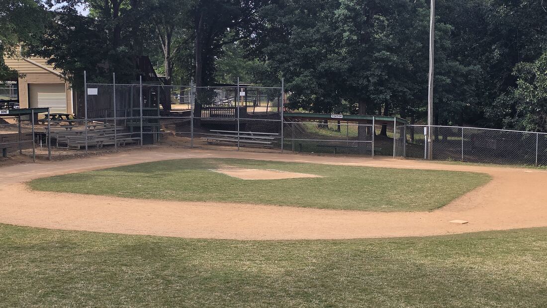 The infield and backstop at Bethel Park
